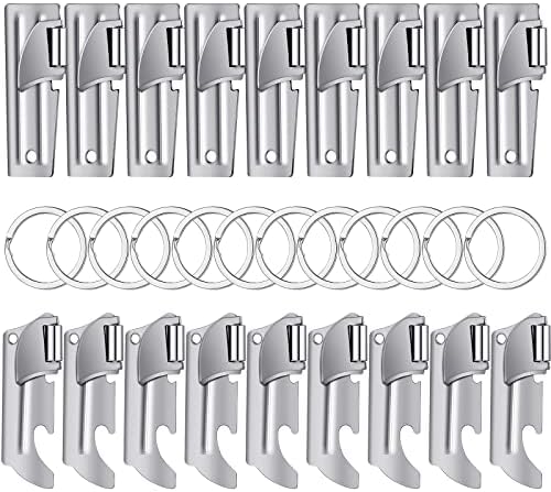 Honeydak Military Can Openers with Key Ring 18 Pieces