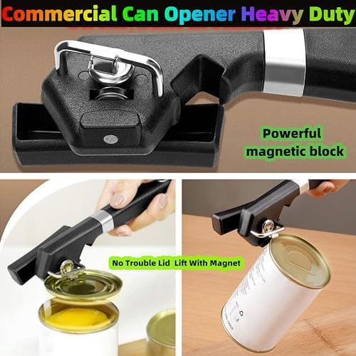 BETTHK 2025 Heavy Duty Multifunctional Can Opener with Magnet