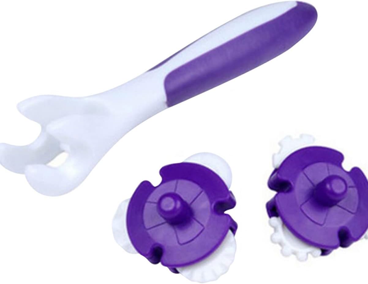 9 Pcs Reusable Dessert Making Tool Set Purple