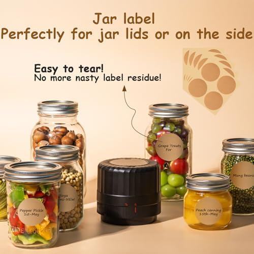 Fully Automatic Mason Jar Vacuum Sealer Kit