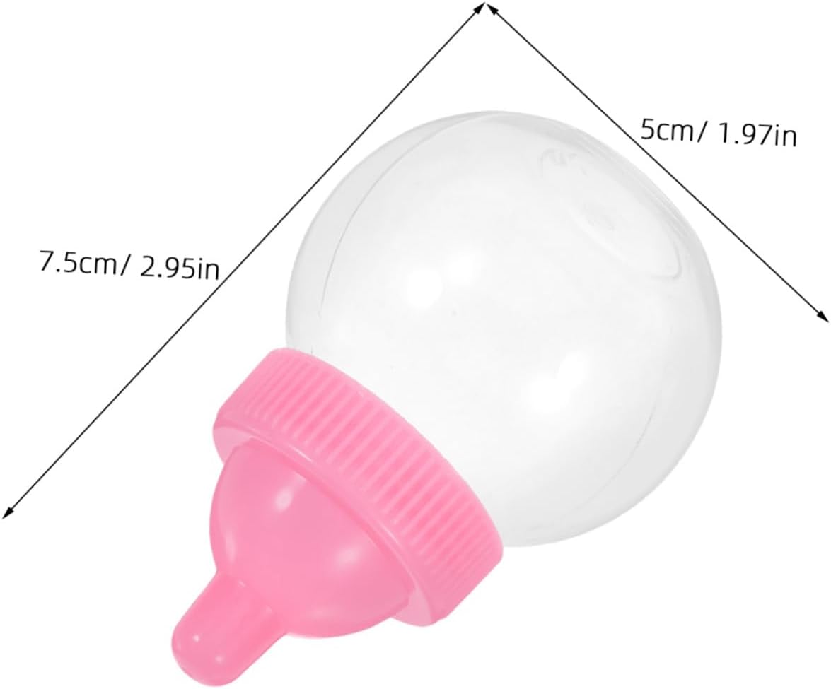 20pcs Novelty Bulb Candy Container for Party Favors