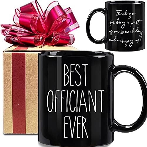 Funny Wedding Officiant Mug with Thank You Message