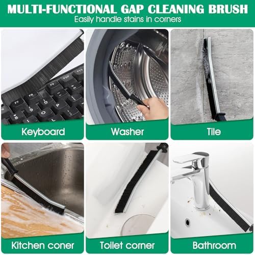 3PCS Hard Bristle Crevice Cleaning Brush Set