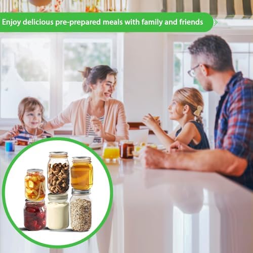 100 Pcs Canning Lids Food Grade Silicone Seal