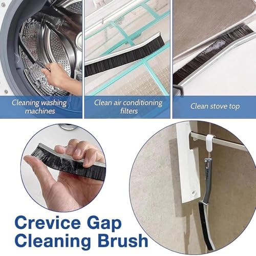 Crevice Cleaning Brush 3 Pack for Kitchen Bathroom Tiles Window Tracks