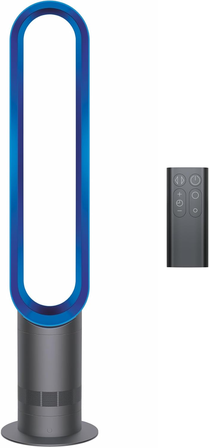 Dyson Cool AM07 Air Multiplier Bladeless Tower Fan Iron Blue