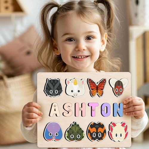 Personalized Wooden Name Puzzle For Toddlers
