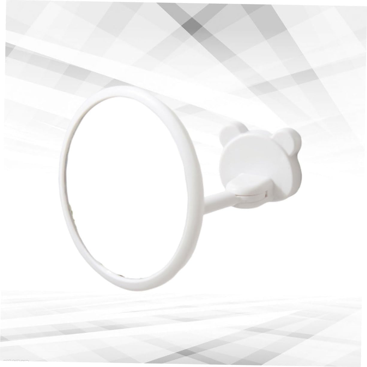 ULTECHNOVO 1Pc Wall Mounted Folding Makeup Mirror Adjustable Angle Nordic Style