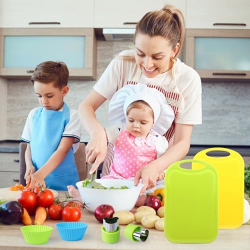 Kids Safe Kitchen Knife Set for Toddlers and Real Cooking Fun