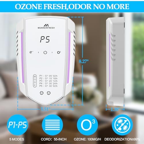 Morrerfresh Ozone Odor Eliminator for Pets Home Air Ionizer
