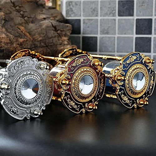 Antique Floral Decorative 15-Minute Hourglass Timer - Gold