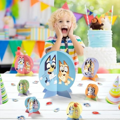 Bluey Table Centerpiece Kit 27 Piece Set