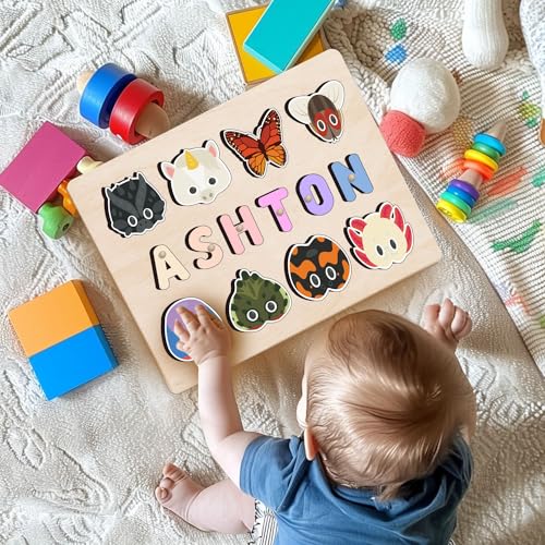 Personalized Wooden Name Puzzle For Toddlers