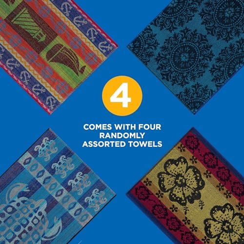 Ben Kaufman Sales Co Beach Towel Bundle - 30 x 60 Pack of 4