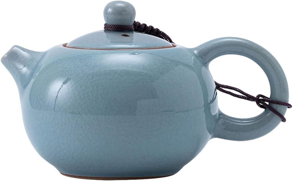 LIFKOME Ceramic Teapot for Gong Fu Tea and Tea Ceremonies