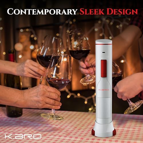 Rechargeable Electric Wine Opener With Foil Cutter