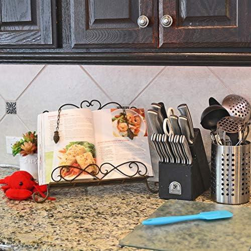 Westcharm Holiday Gift - Antique Metal Cookbook Stand