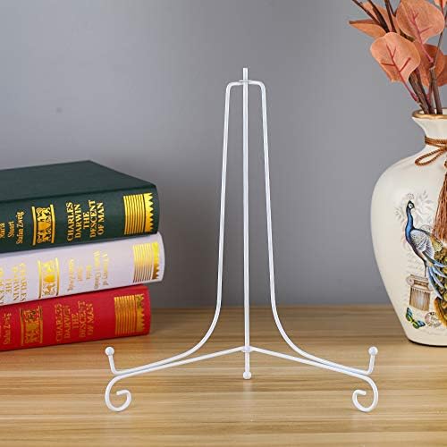 Artliving 2 Pack 12 Inch Iron Plate Stand Display