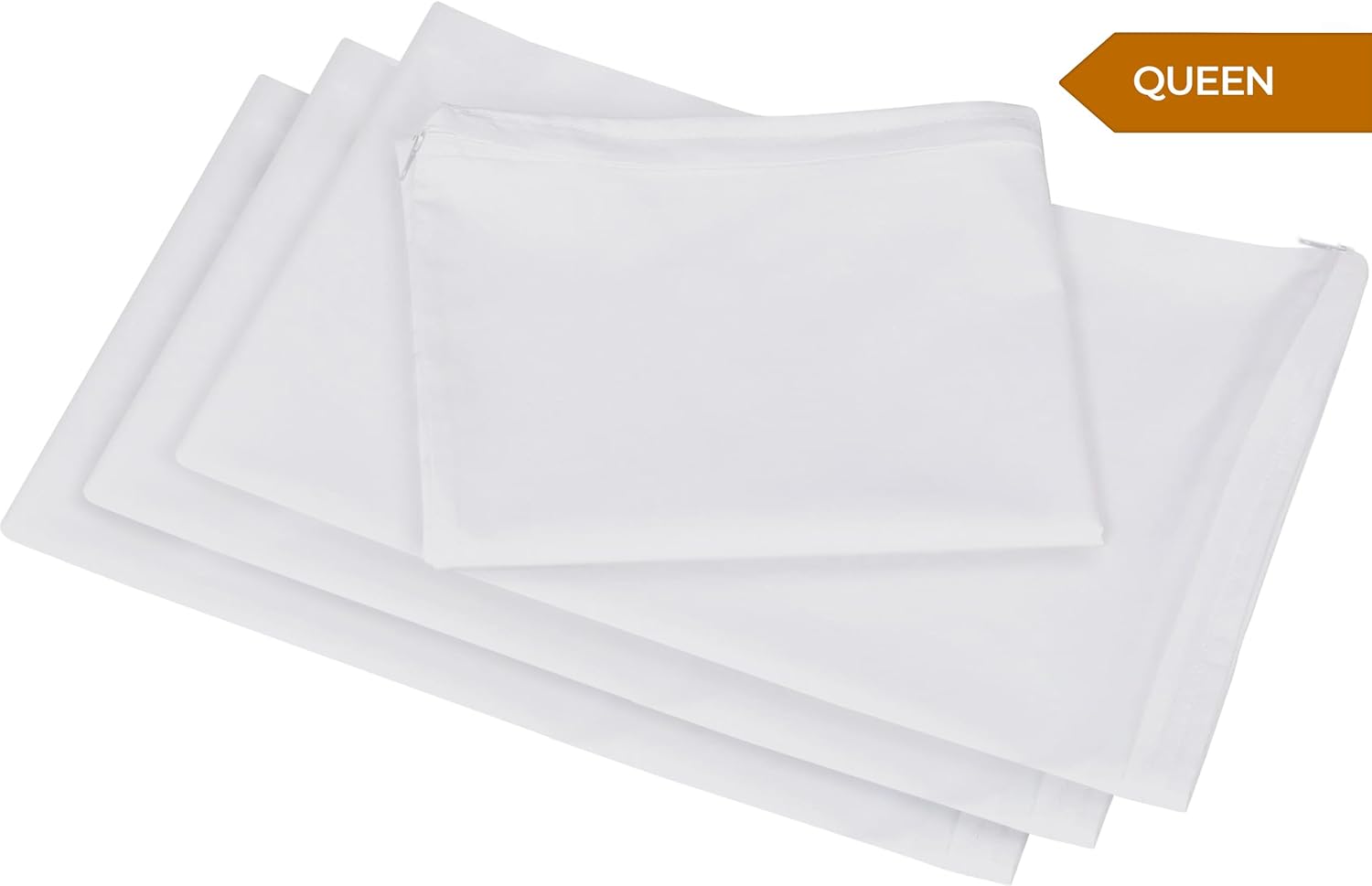 Utopia Bedding Waterproof Pillow Protectors Set of 4