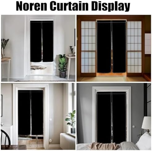 Long Japanese Door Curtain Noren for Privacy