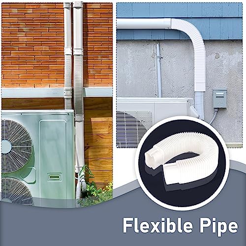 Flamorrow 4 PVC Line Set Cover Kit 25 Ft
