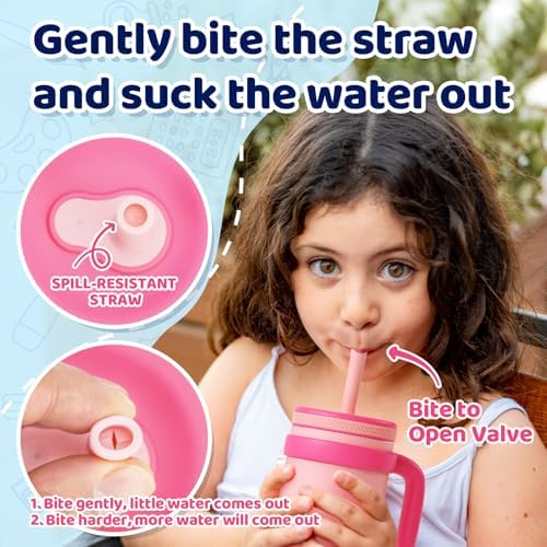 Tronco 14 Oz Kids Insulated Tumbler with Handle 1