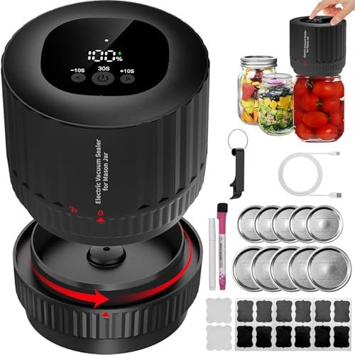 Wizcave Mason Jar Vacuum Sealer Kit