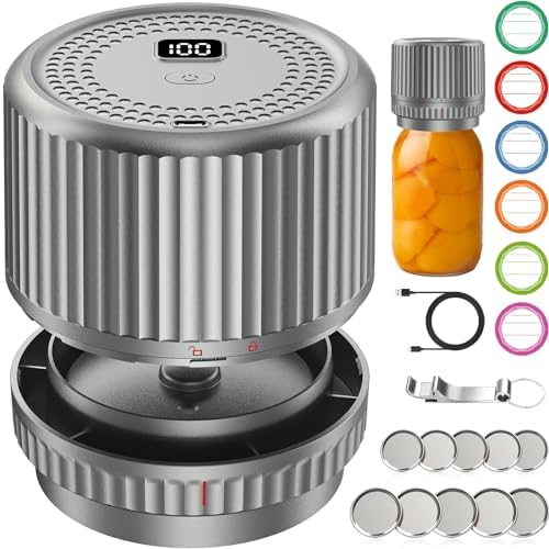 UNERVER M12 Auto Stop Electric Mason Jar Vacuum Sealer