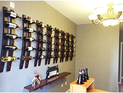 Wall Mounted Wine Rack with 6 Bottle Storage