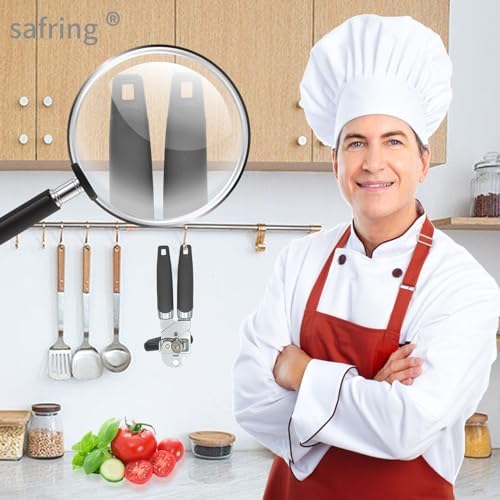 Safring Manual Can Opener with Bottle Opener