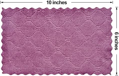 OstWony Reusable Cleaning Cloths 11PCS 10x6 Inch Microfiber Dish Towels