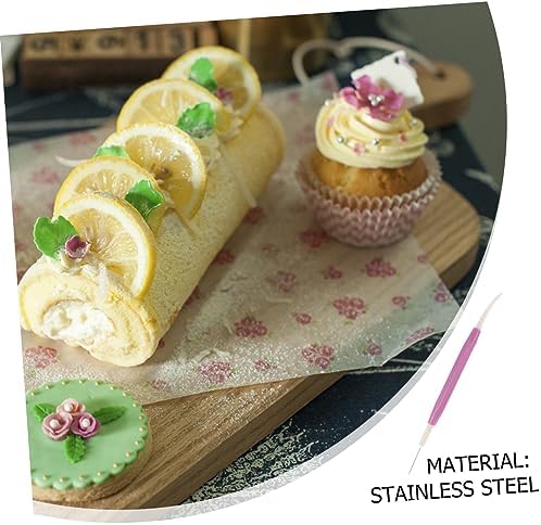 SHOWERORO 6 Pcs Baking Icing Needle Set