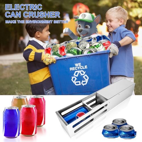 JNSTU Electric Can Crusher for Recycling