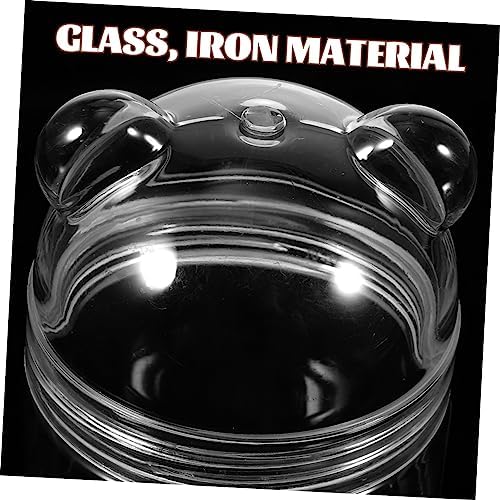 6pcs Bear Shaped Candy Jars for Birthday Parties and Chocolate Storage