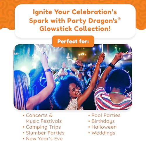 Glow Fever 1200pcs Glowsticks Party Pack