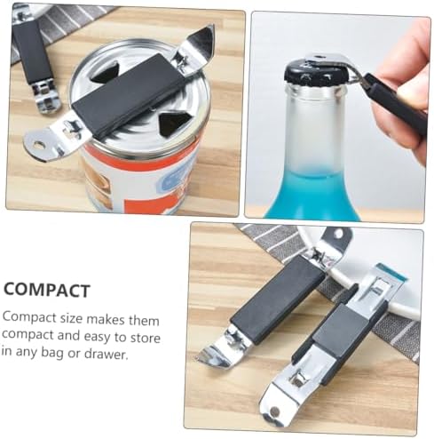 4pcs Bottle Opener Can Opener Kit Travel Water Jug Gadgets