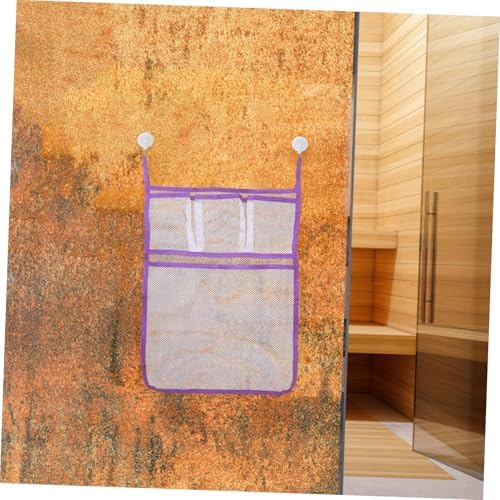 Hanging Shower Organizer Mesh Bag For Bathroom Storage