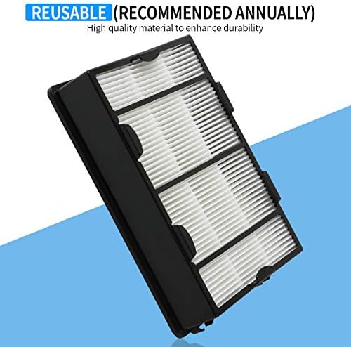 True HEPA Filter B 4 Pack Carbon Pre Filter 4 Pack for Holmes HAPF600 HAPF600D HAPF600D-U2