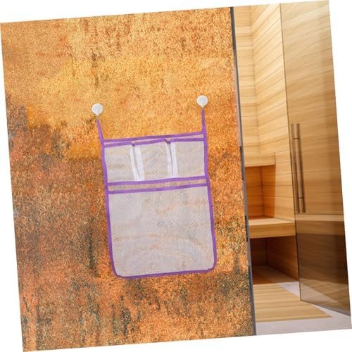 Happyyami Bathroom Over Sink Organizer Mesh Bag Space Saving Multi Functional