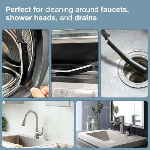 BUERWAY 3 Pcs Gap Cleaning Brush Tool Set