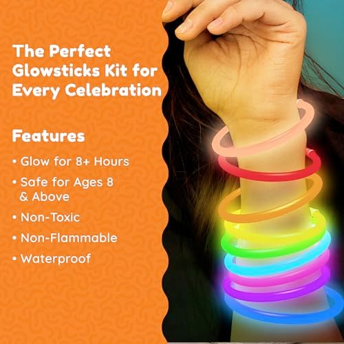 Glow Fever 1200pcs Glowsticks Party Pack