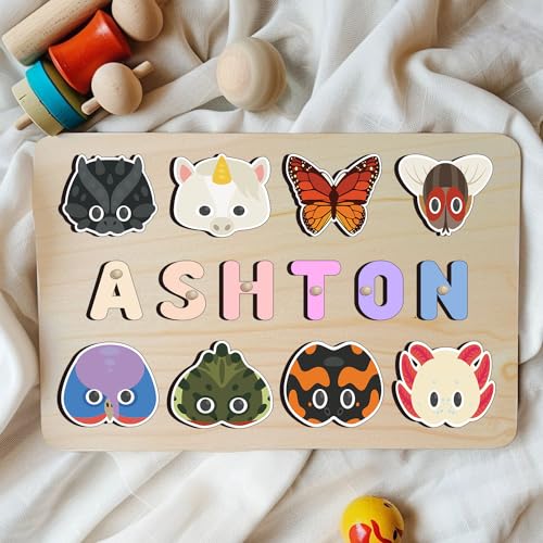 Personalized Wooden Name Puzzle For Toddlers