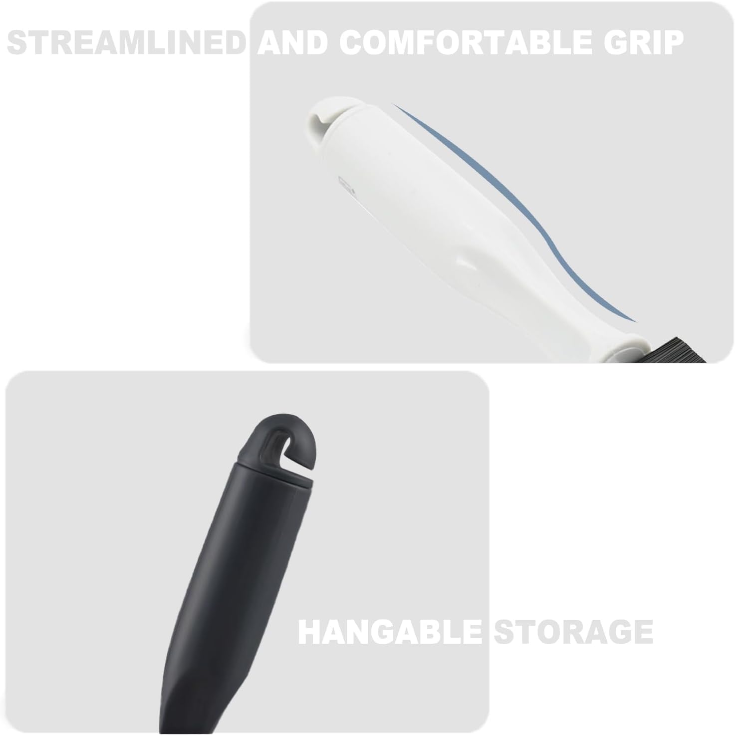 2Pcs Crevice Cleaning Brush for Kitchen and Bathroom Use