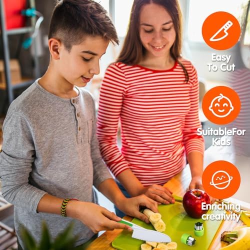 Kids Safe Kitchen Knife Set for Toddlers and Real Cooking Fun