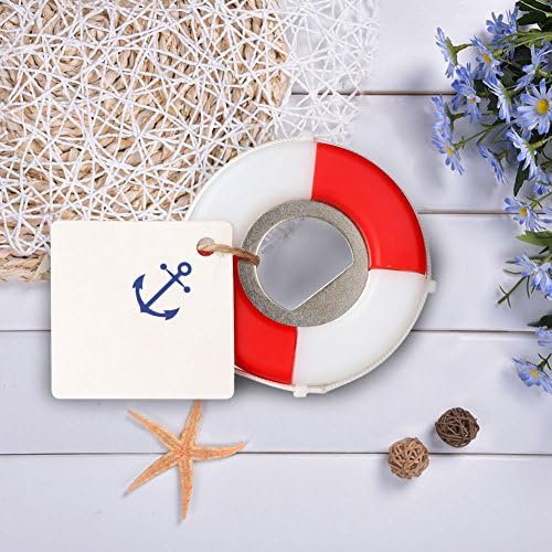 OurWarm PartyTalk Nautical Bottle Opener Wedding Favors Set 50pcs