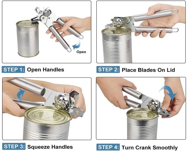 Stainless Steel Can Opener Multifunctional Bottle Opener
