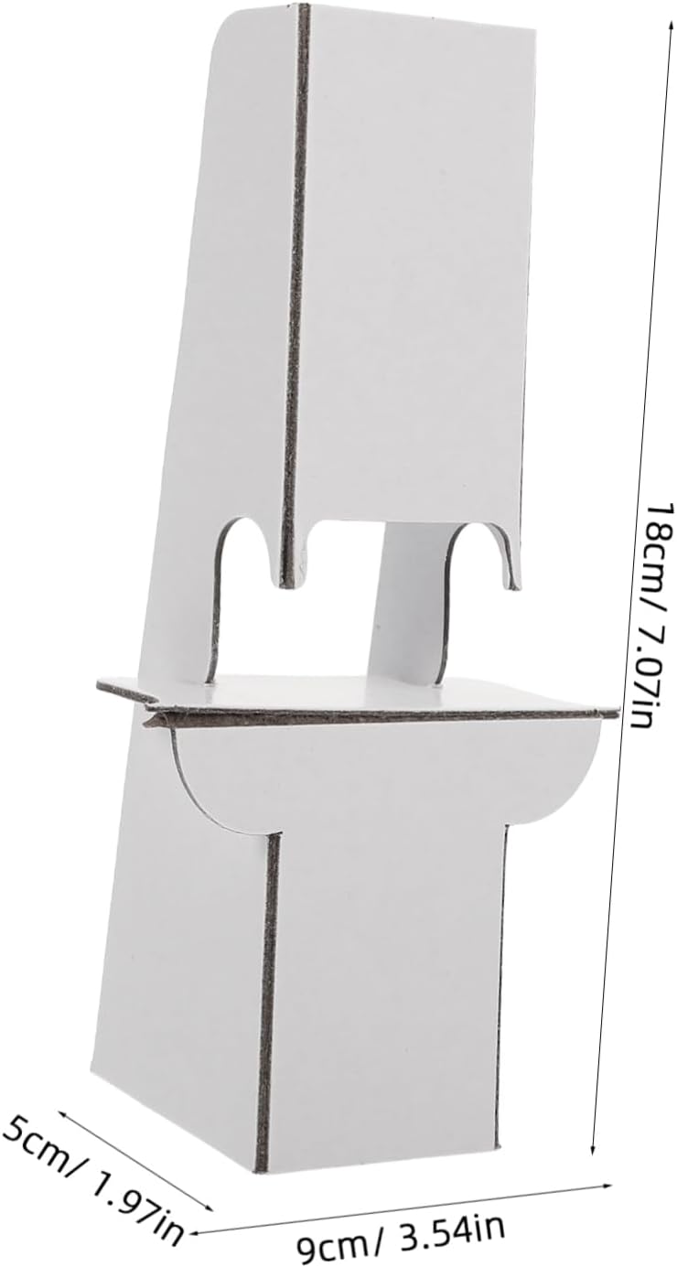 12pcs Cardboard Display Easel Stand for Photos and Advertising Boards
