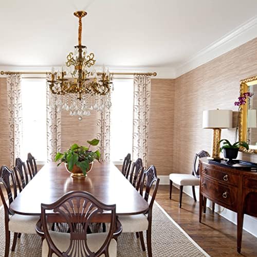 8 Light Candle-Style Crystal Chandelier with Antique Gold Finish