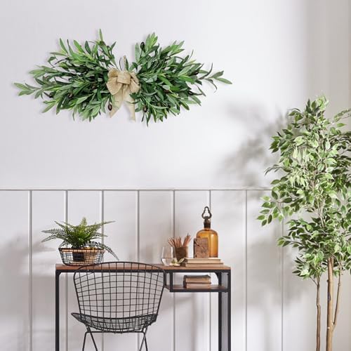 Firlar Artificial Olive Floral Swag 236 Inch Decor