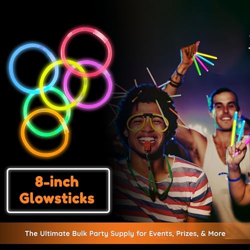 Glow Fever 1200pcs Glowsticks Party Pack